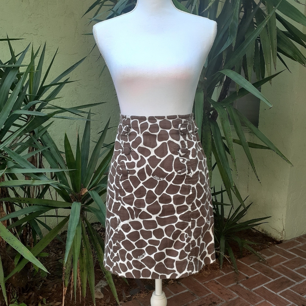Lilly Pulitzer Brown Skirt
